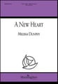 A New Heart SAB choral sheet music cover